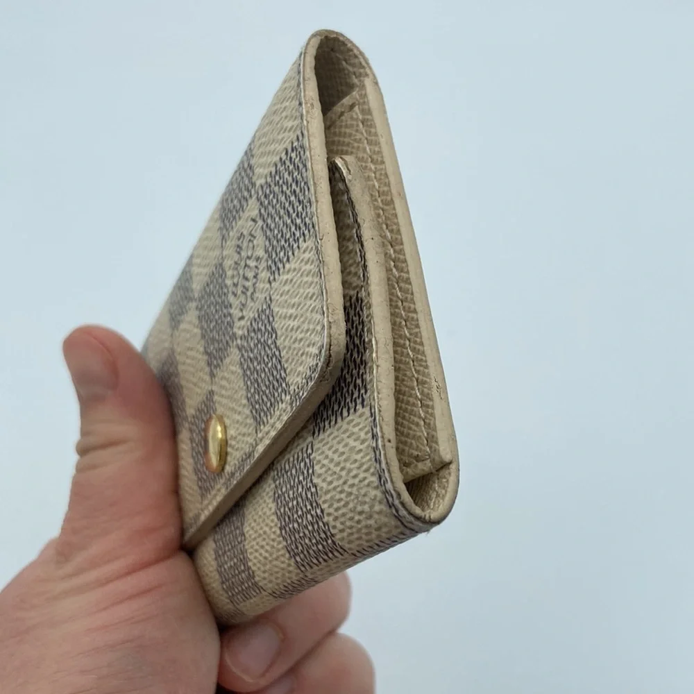 LOUIS VUITTON DAMIER AZUR KEY CASE